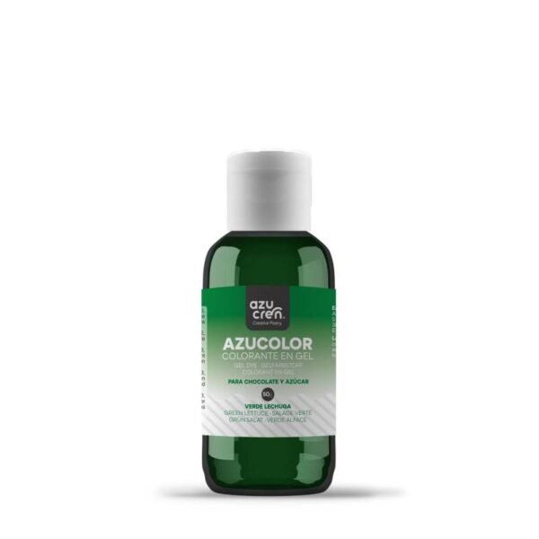 COLORANTE EN GEL VERDE LECHUGA AZUCOLOR 50 GR. AZUCREN