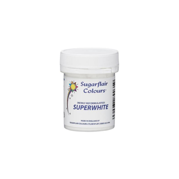SUGARFLAIR COLOURS SUPERWHITE 20