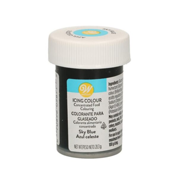 WILTON GEL AZUL CELESTE 28,3 GR