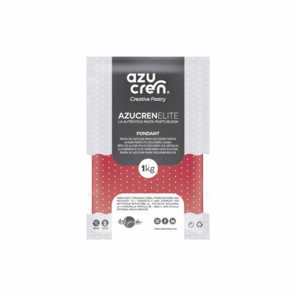 FONDAN COLOR ROJO 1 KG